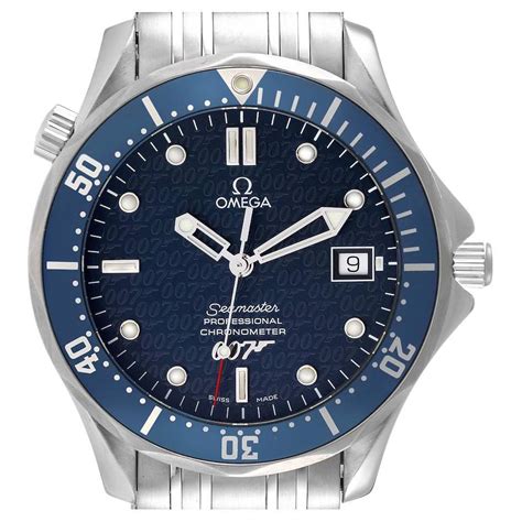 blue dial replace face omega seamaster